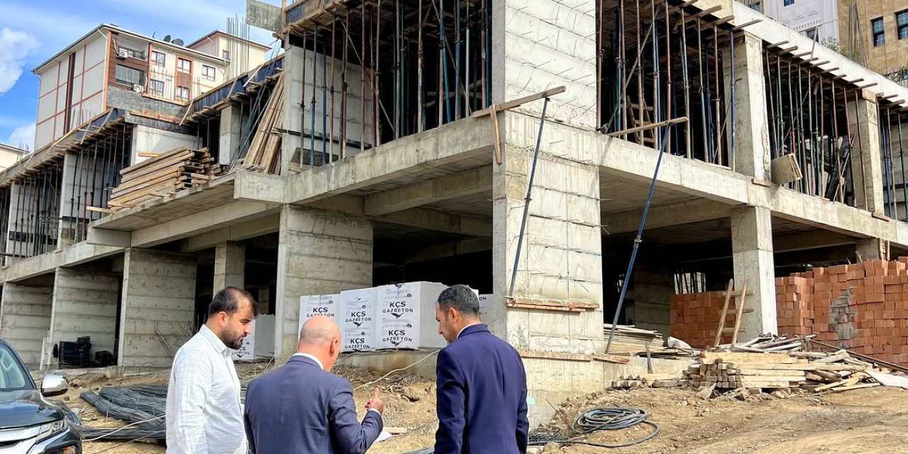 Şırnak’ta okul inşaatlarında inceleme yapıldı