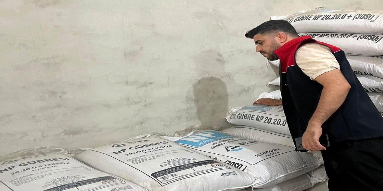 Tarım ve Orman Ekiplerinden Gübre Bayilerine Sıkı Denetim