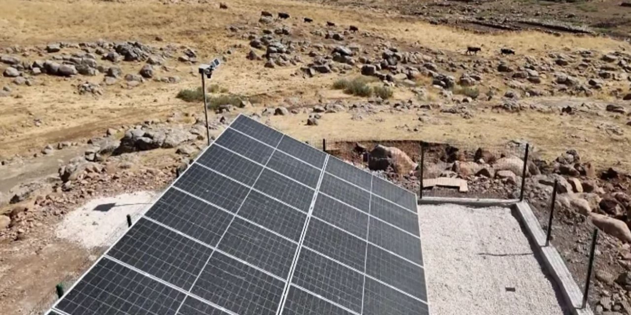 Şırnak’ta Köyün Suyu Güneşten Gelecek