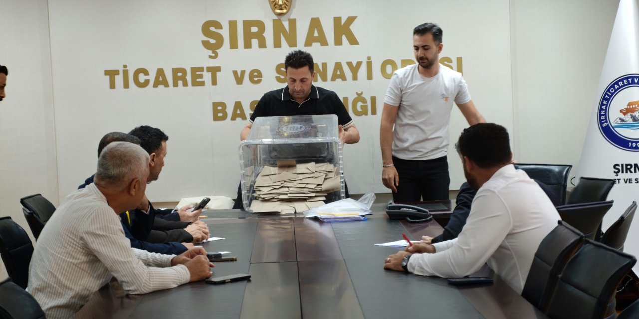 Şırnak TSO’da oy kullanma sona erdi, sayım başladı