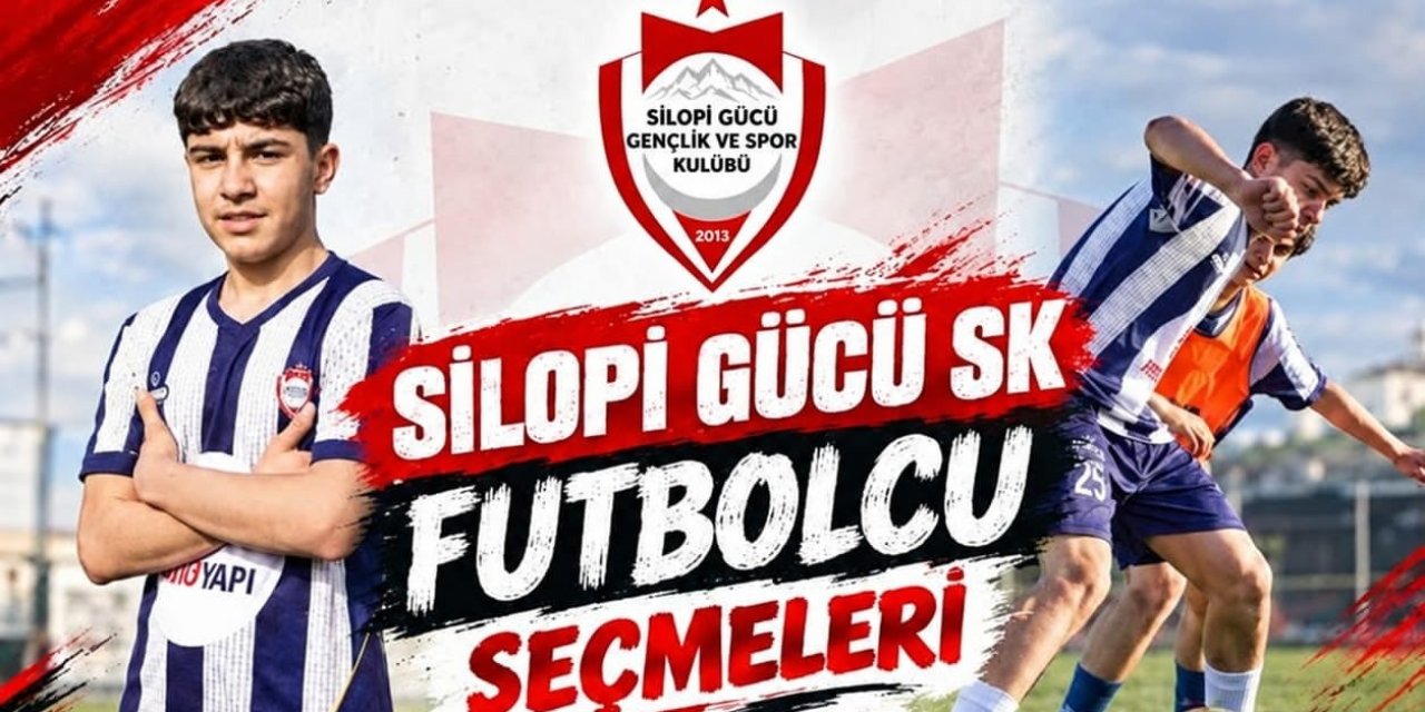 Silopi Gücü Gençlik ve Spor Kulübü Geleceğin Yıldızlarını Arıyor: Futbolcu Seçmeleri Başlıyor!