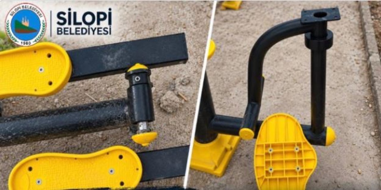 Silopi’de yeni spor aletleri ilk günden tahrip edildi