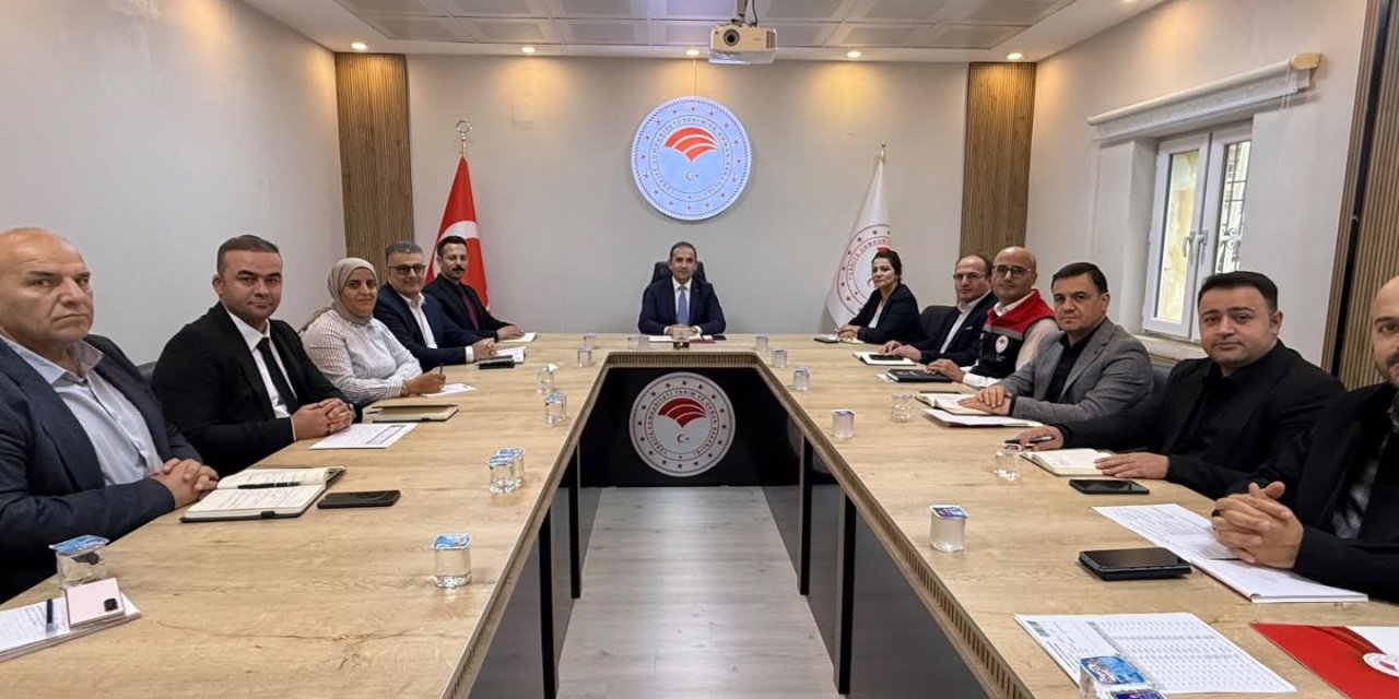 Şırnak’ta İl Mera Komisyonu toplantısı gerçekleştirildi