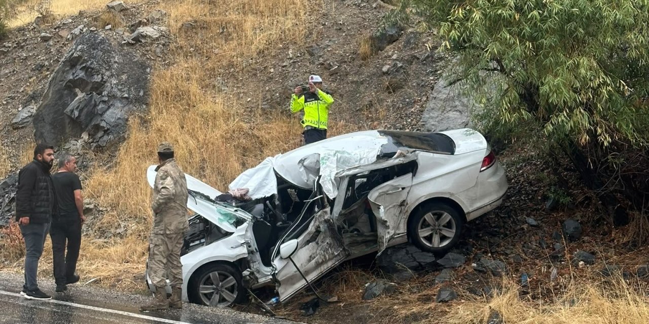 Şırnak'ta kaza 1 yaralı