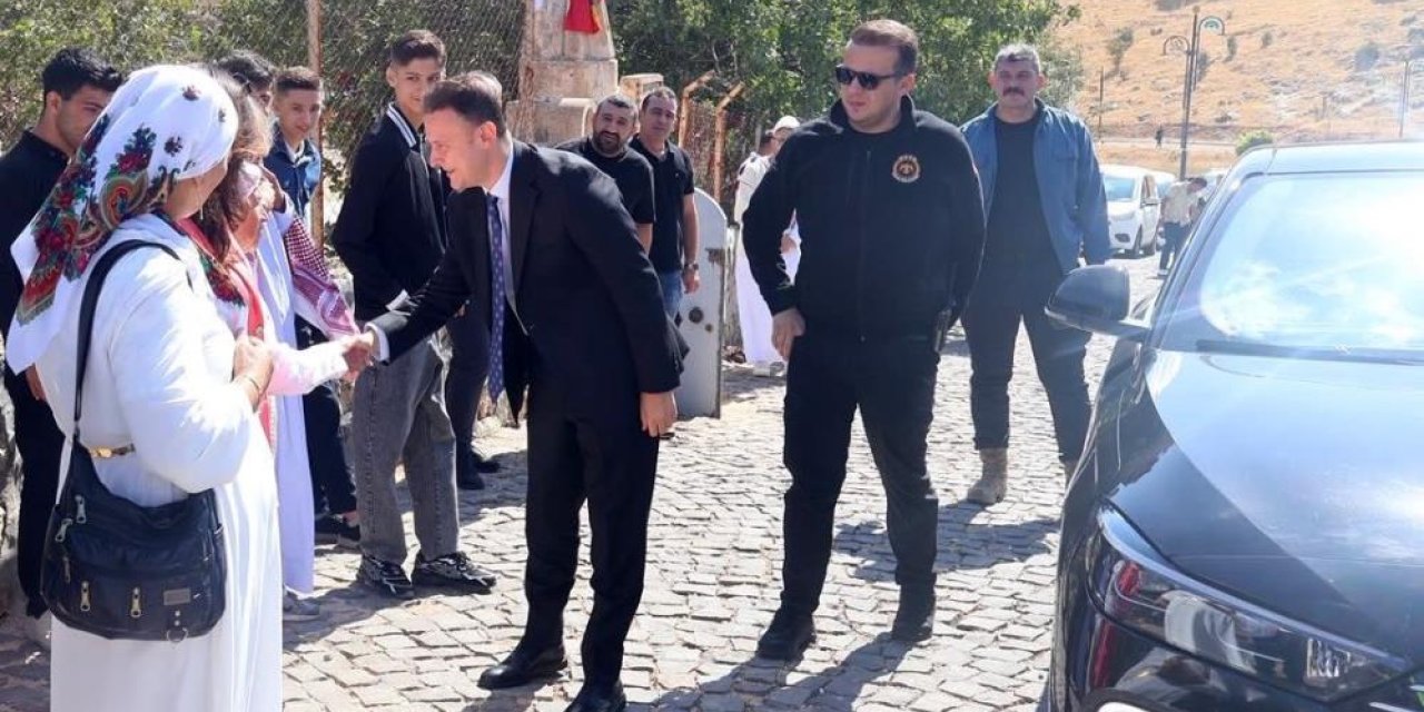 İdil Kaymakamı Adıgüzel, Ezidi Vatandaşların Bayramını Kutladı