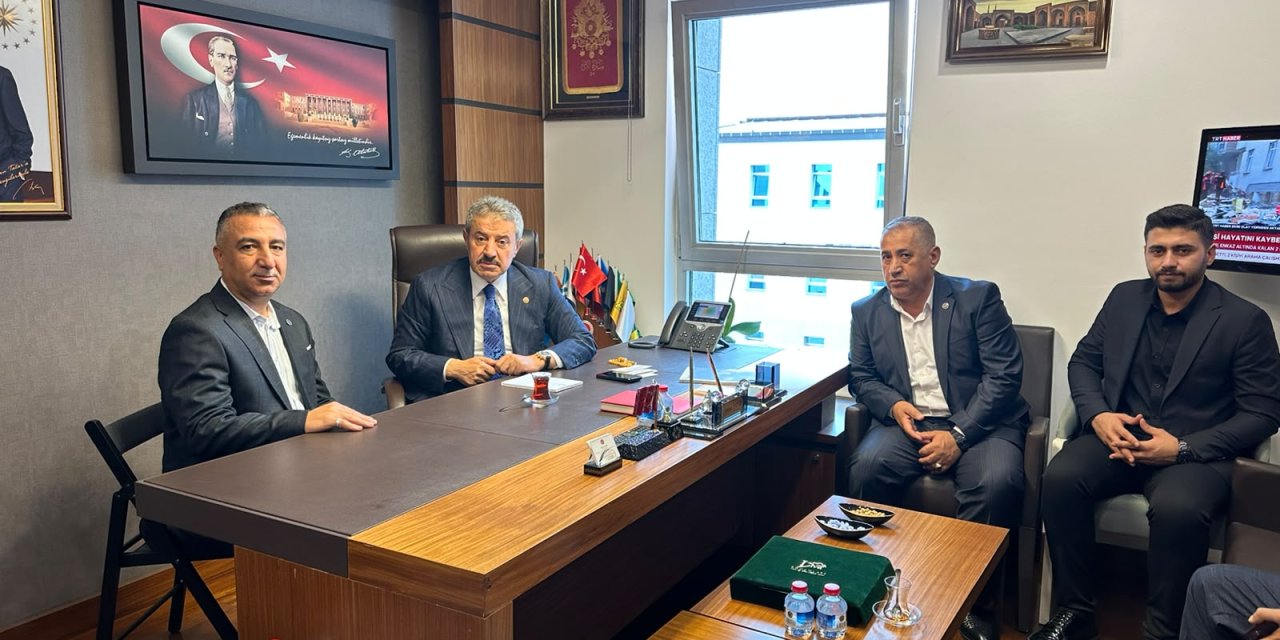 Sağlık-Sen Şırnak Yönetiminden Milletvekili Arslan Tatar’a Ziyaret