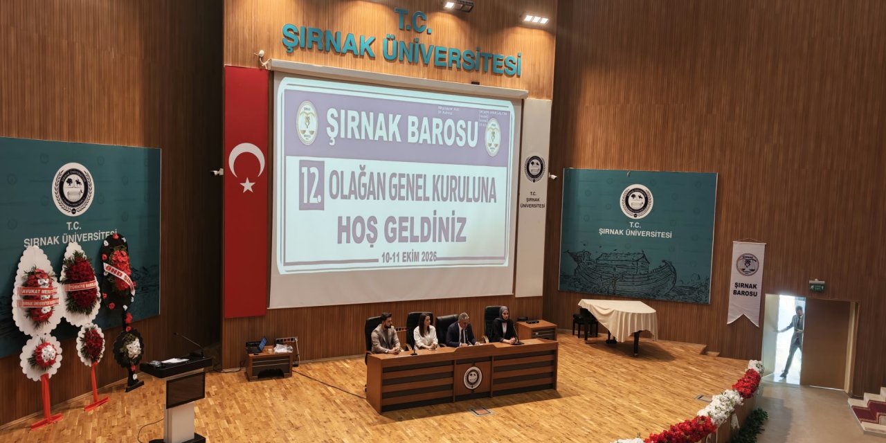 Şırnak Barosu’nun yeni başkanı belli oldu