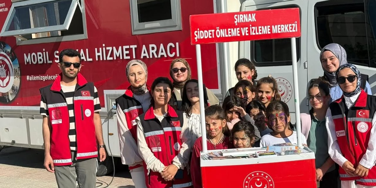 Mobil Sosyal Hizmet Aracı Şırnak’ta Vatandaşlarla Buluştu