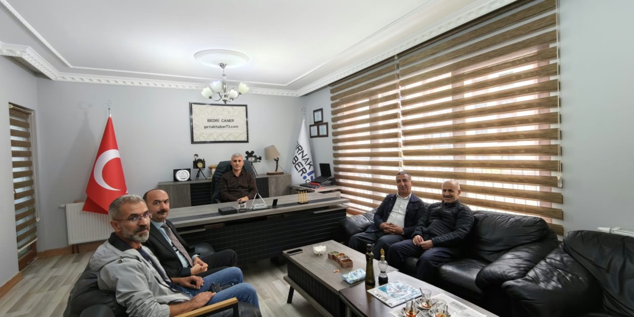 Esnaf Odası ve Sağlık-Sen’den Şırnak Haber Gazetesi’ne Ziyaret