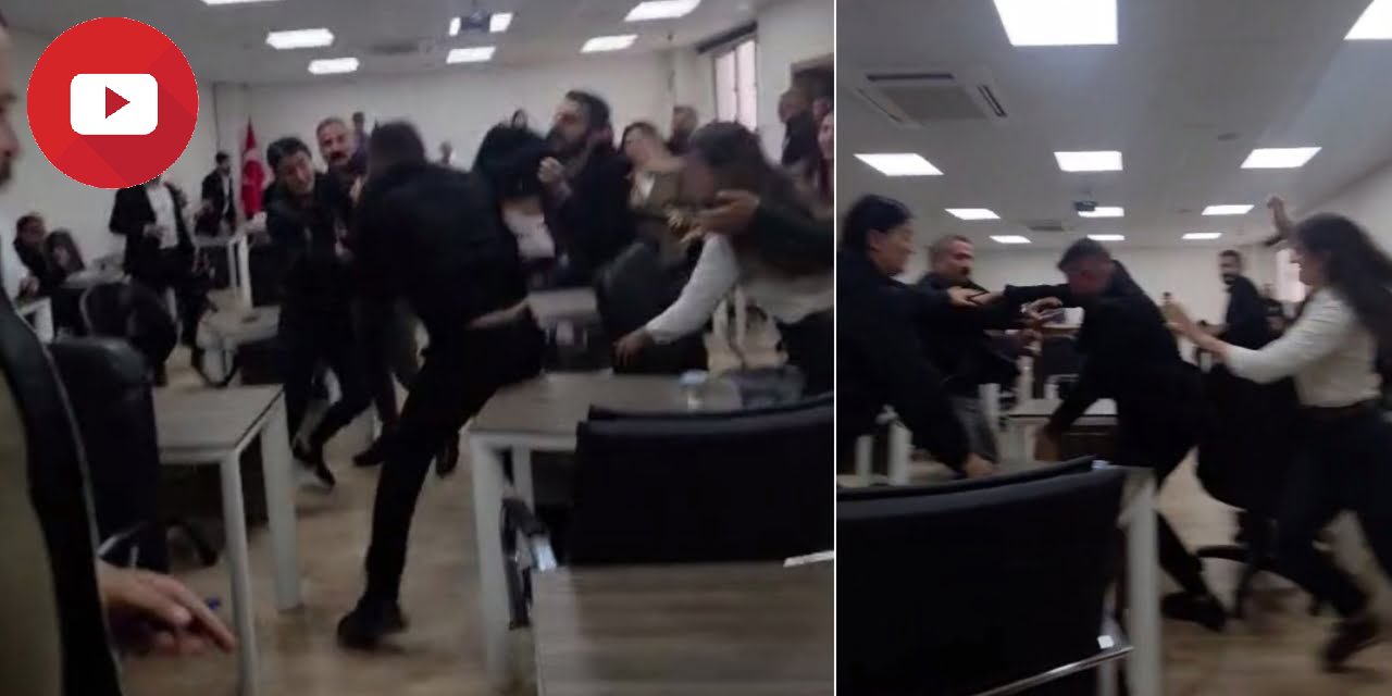 Silopi Belediyesi meclisinde ortalık karıştı: Tartışma kavgaya dönüştü
