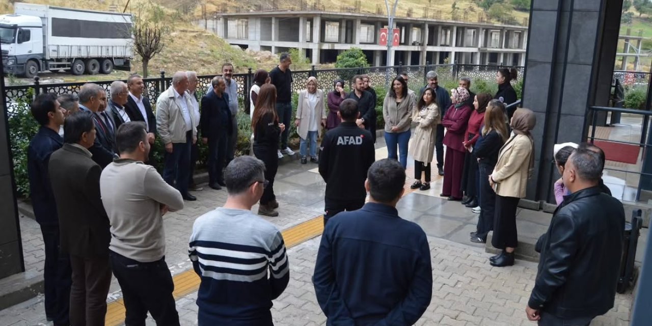 Şırnak’ta Kamu Personeline Afet Farkındalık Eğitimi Verildi
