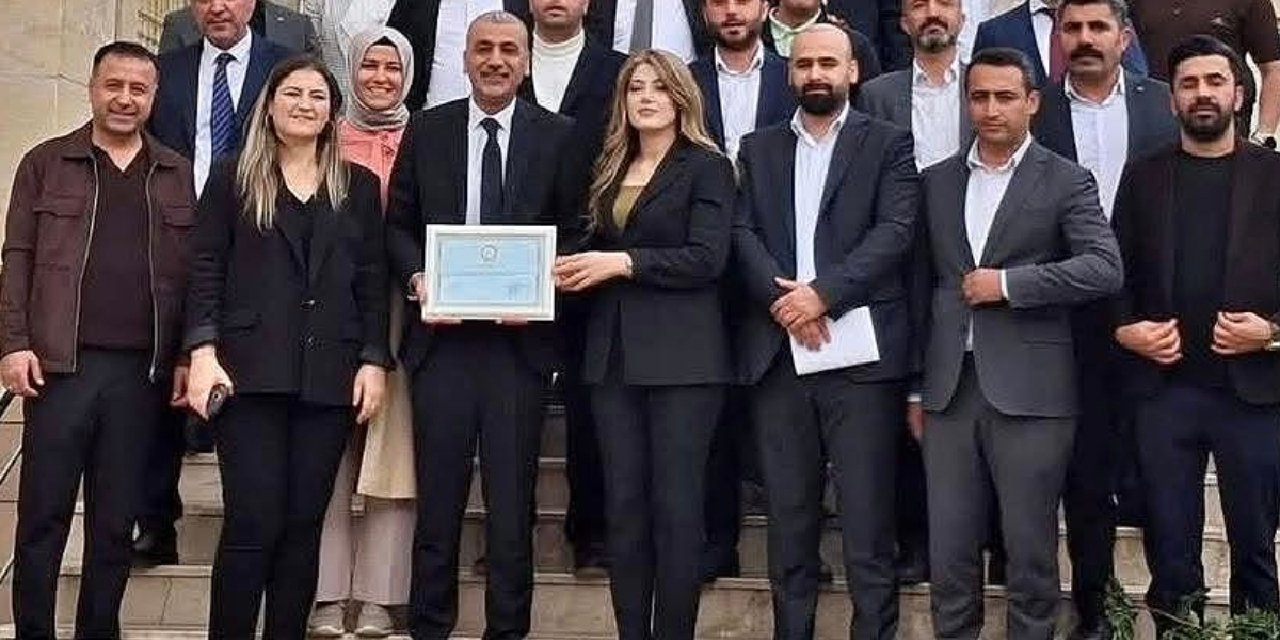 Şırnak Barosu’nda yeni dönem resmen başladı: Başkan mazbatasını aldı