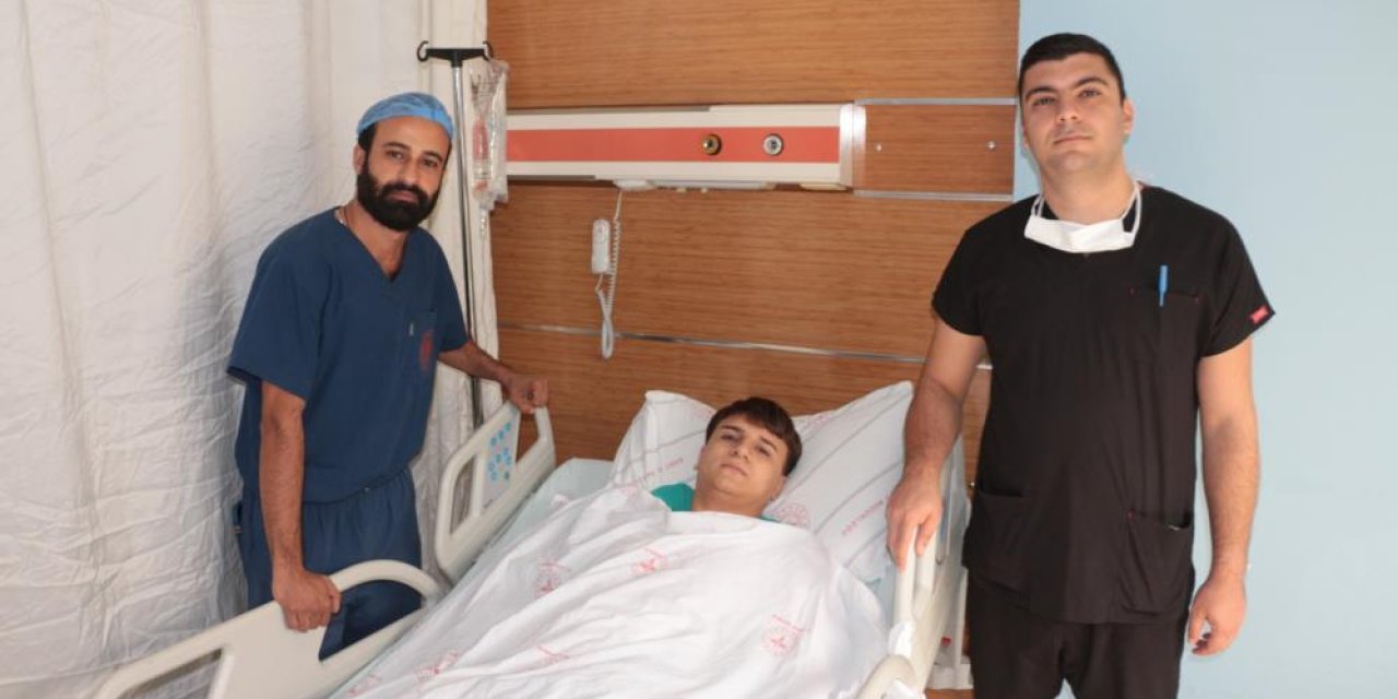 Şırnak’ta 3 yıldır çektiği ağrının nedeni fiziki muayeneyle ortaya çıktı