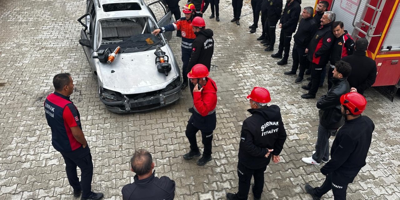 İstanbul İtfaiyesi, Şırnak İtfaiyesine 10 Gün Eğitim Verdi