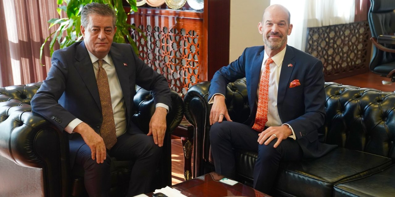 ABD Adana Konsolosu Eric Mehler’den Şırnak Belediyesine Ziyaret