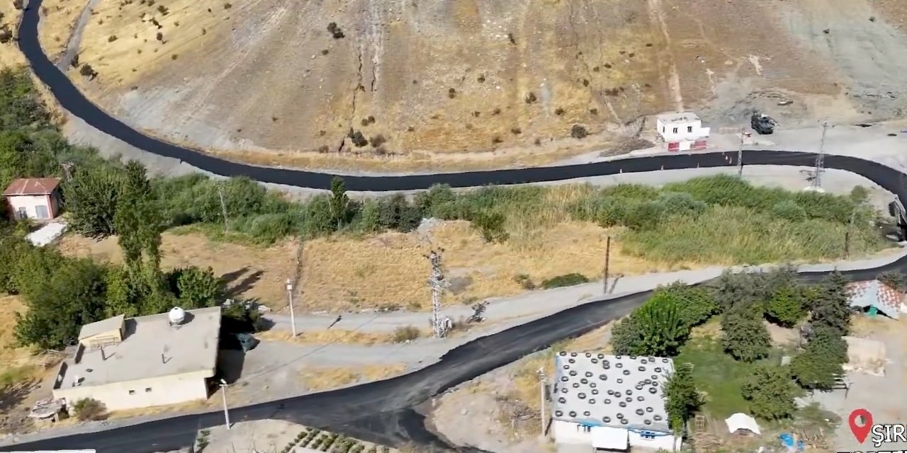 Şırnak’ta köy yolları asfaltlanıyor: 100 kilometreye ulaşıldı
