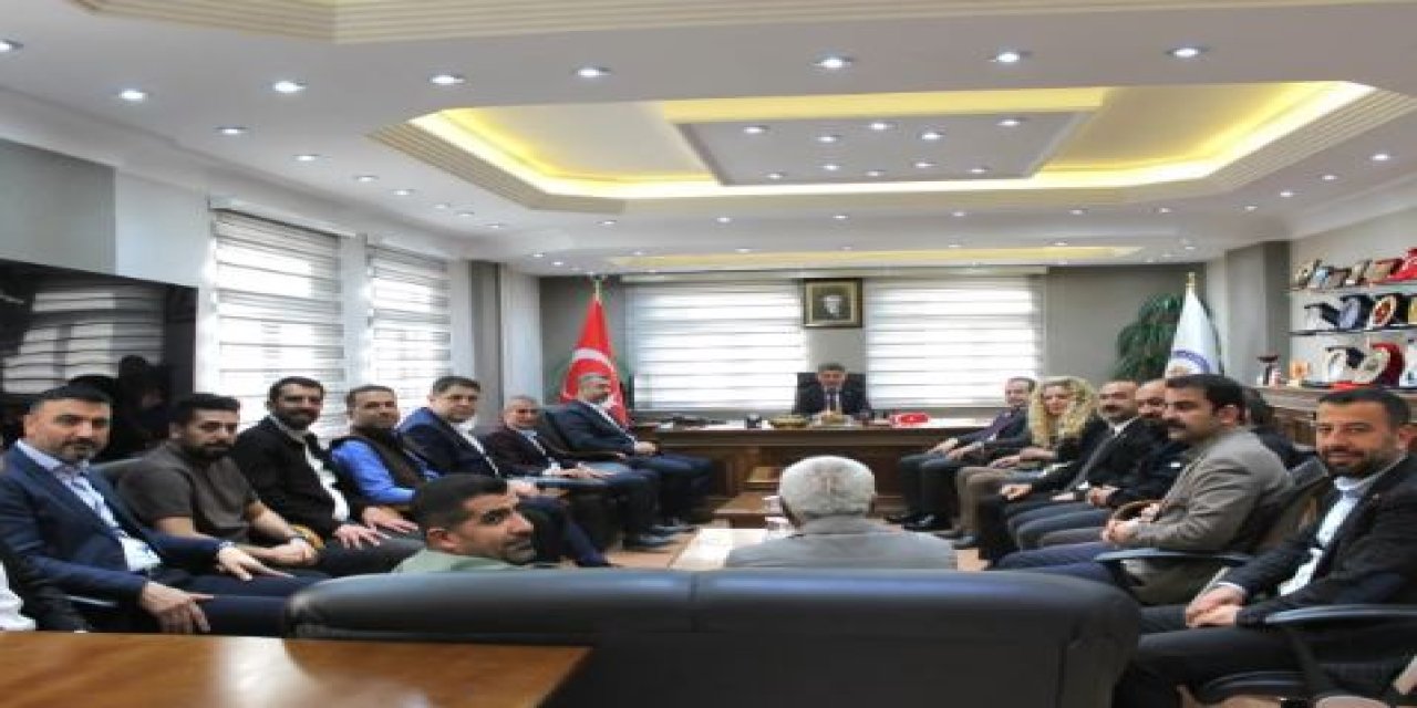 Şırnak Esnaf Odası’ndan Lokman Besen’e Hayırlı Olsun Ziyareti