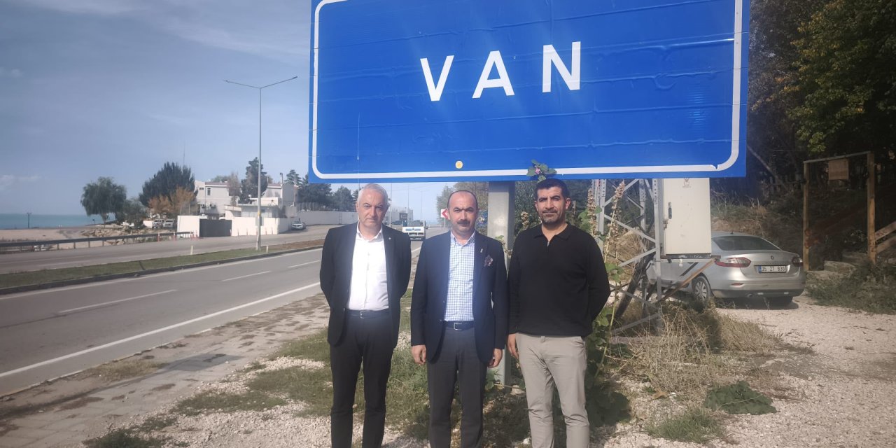 Şırnak–Van Yolu İçin Ortak Girişim: Başkan Ekrem Ertaş Van’a Gitti