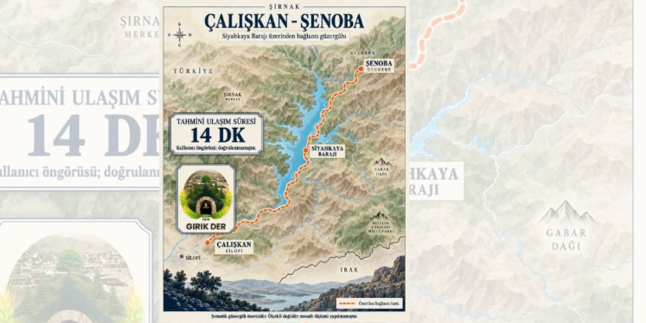 Şırnak’ta İki Beldeyi Bağlayan Yol Neden Kapalı? GIRIK-DER’den Çağrı
