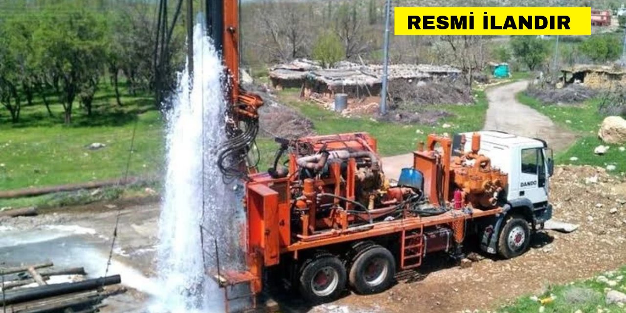 SONDAJ İŞLERİ YAPTIRILACAKTIR