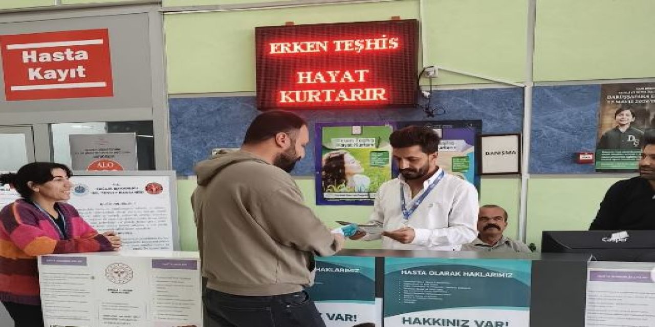 İdil Devlet Hastanesi’nde Hasta Hakları Günü İçin Farkındalık Etkinliği