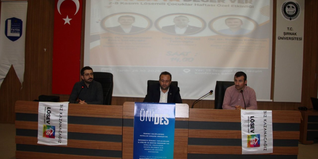 Şırnak Üniversitesi'nde “Kansere Dur De, Fayda’ya Değer Ver” Etkinliği Gerçekleştirildi