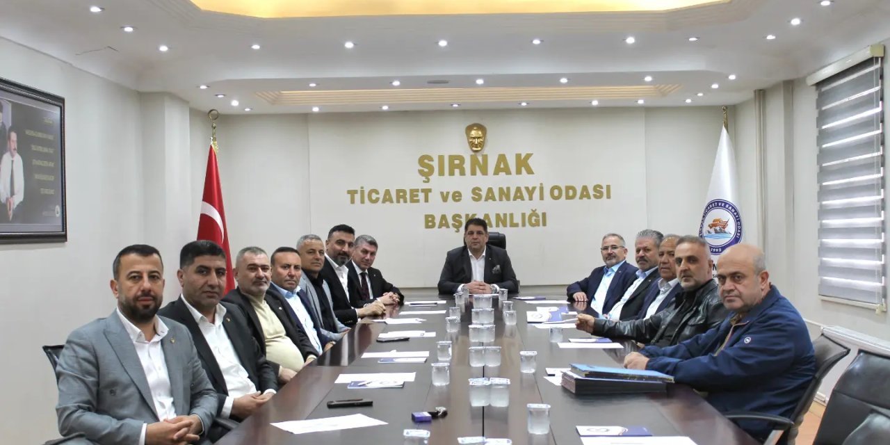 Şırnak TSO’da Seçim Sonrası İlk Meclis Toplantısı Yapıldı