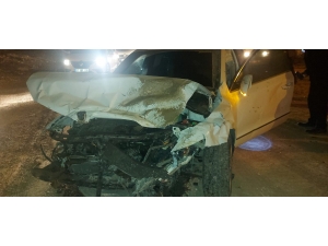 Şanlıurfa'da iki otomobilin çarpıştığı kazada 5 kişi yaralandı