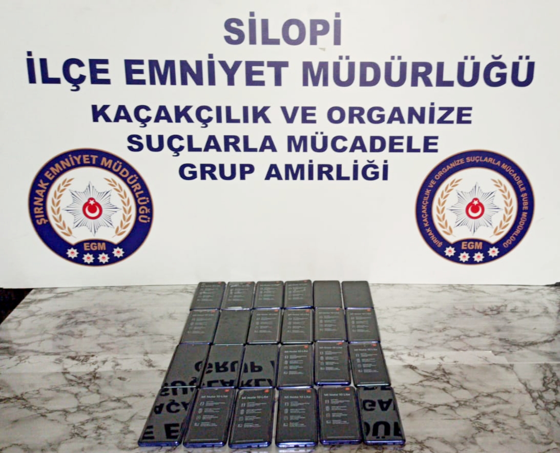 ŞIRNAK’TA KAÇAKÇILIK OPERASYONU