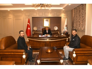 Adıyaman Valisi Çuhadar, AA Gaziantep Bölge Müdürü Kocalar'ı kabul etti