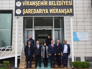 AK Parti Yerel Yönetimler Başkan Yardımcısı Köseoğlu'dan Viranşehir Belediyesi'ne ziyaret