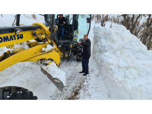 Adıyaman'da kar nedeniyle 84 yerleşim yerinin yolu kapandı