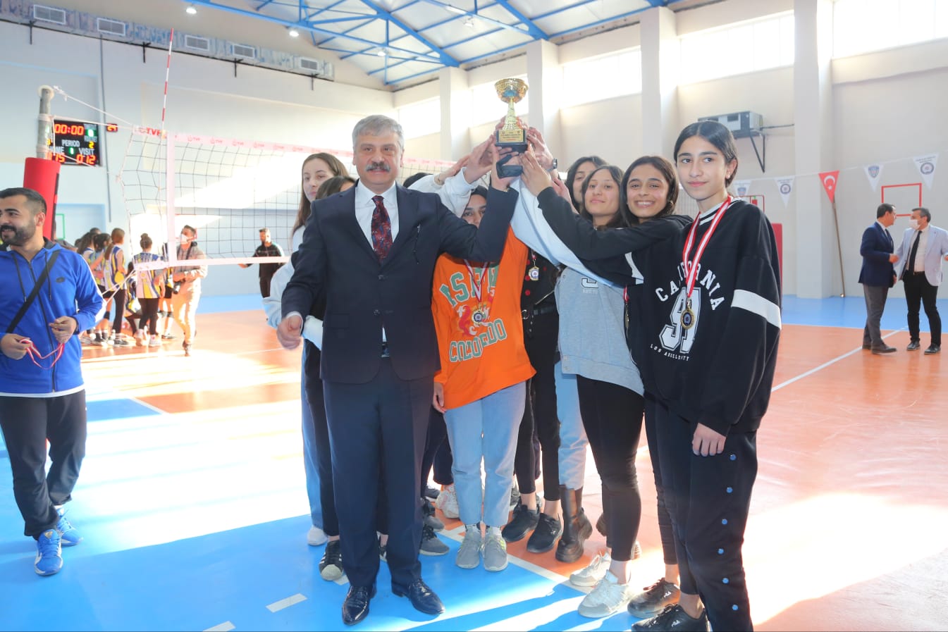 ÇOGEP Kapsamında Düzenlenen Voleybol Turnuvasının Final Müsabakası Yapıldı