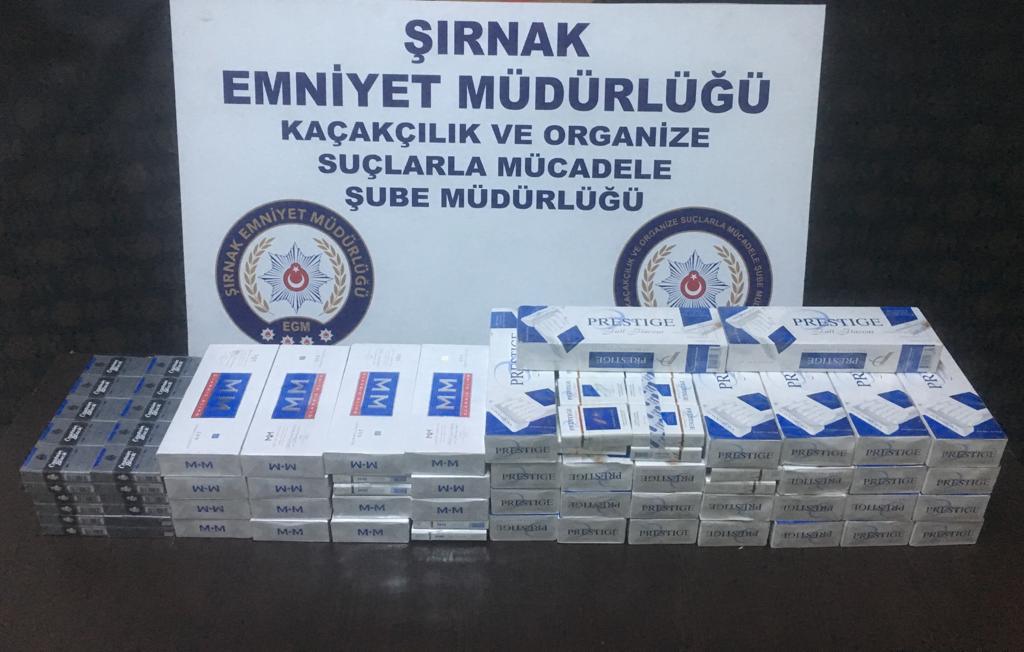 ŞIRNAK’TA KAÇAKÇILIK OPERASYONLARI