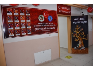 Şırnak'ta 16 şehit adına "Şehitler Kütüphanesi" açıldı