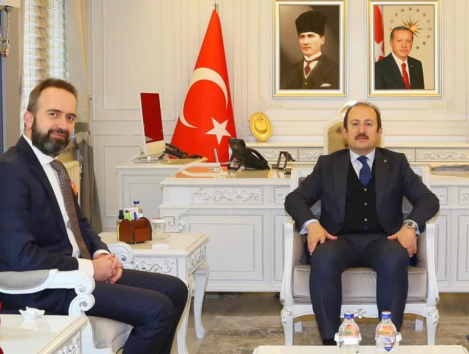 Vali Pehlivan, Hollanda’nın Ankara Büyükelçi Yardımcısını Kabul Etti