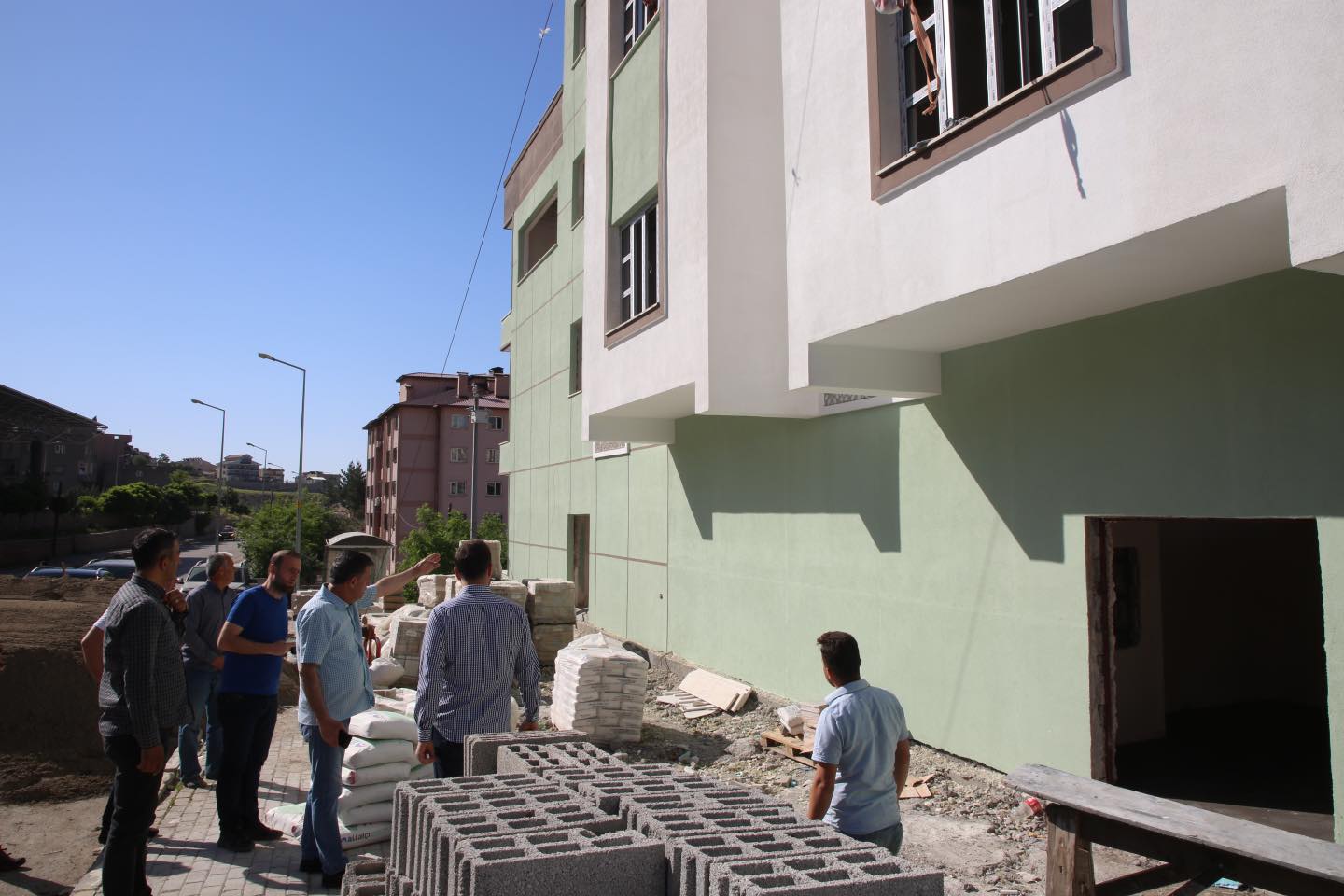 BELEDİYE BAŞKANI YARKA, ÇALIŞMALARI DENETLEDİ