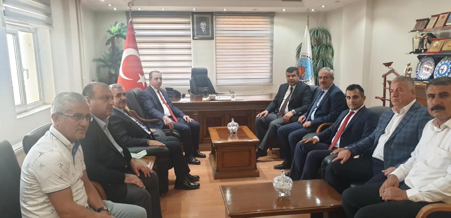 IRAK KÜRDİSTAN BÖLGESİ BAKANI AYDIN MARUF ŞTSO’SINI ZİYARET ETTİ