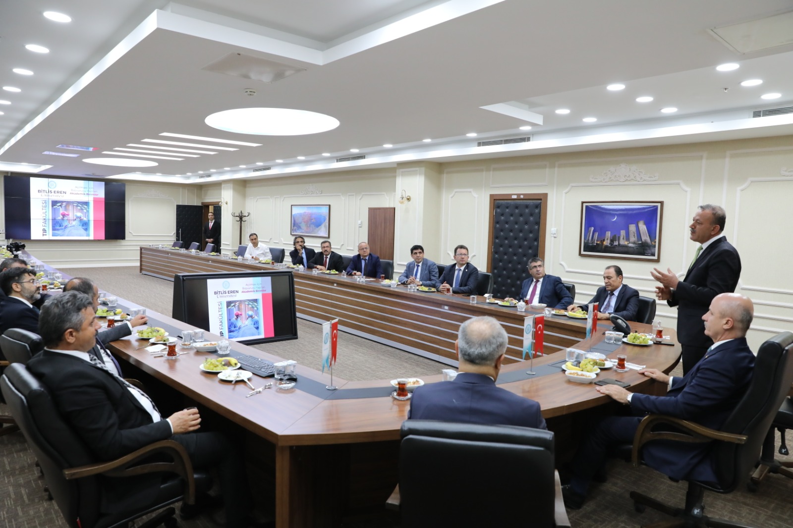 Rektör Erkan, Bölge Üniversite Rektörleri İstişare Toplantısına Katıldı