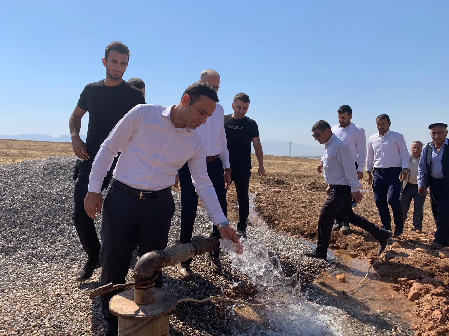 Kaymakam Koç, Köylerde İncelemelerde Bulundu