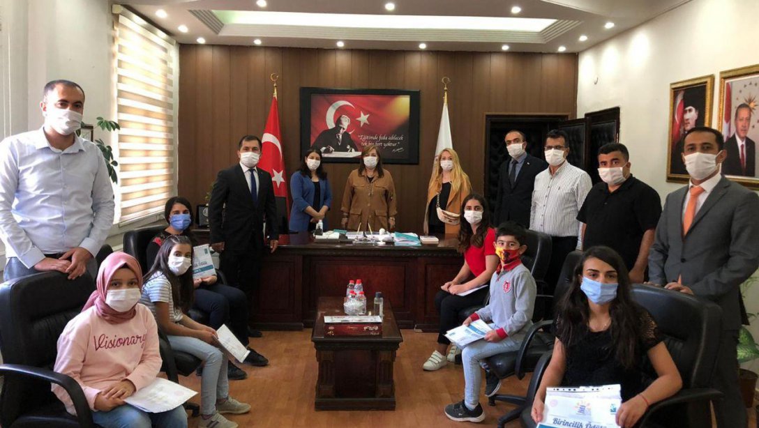 SAĞLIKLI NESİL, SAĞLIKLI GELECEK YARIŞMASI İL BİRİNCİLERİNİN ÖDÜLLERİ VERİLDİ