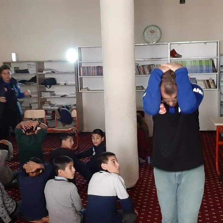 Şırnak'ta Kur'an kursu öğrencilerine "Afet Farkındalık Eğitimi" verildi