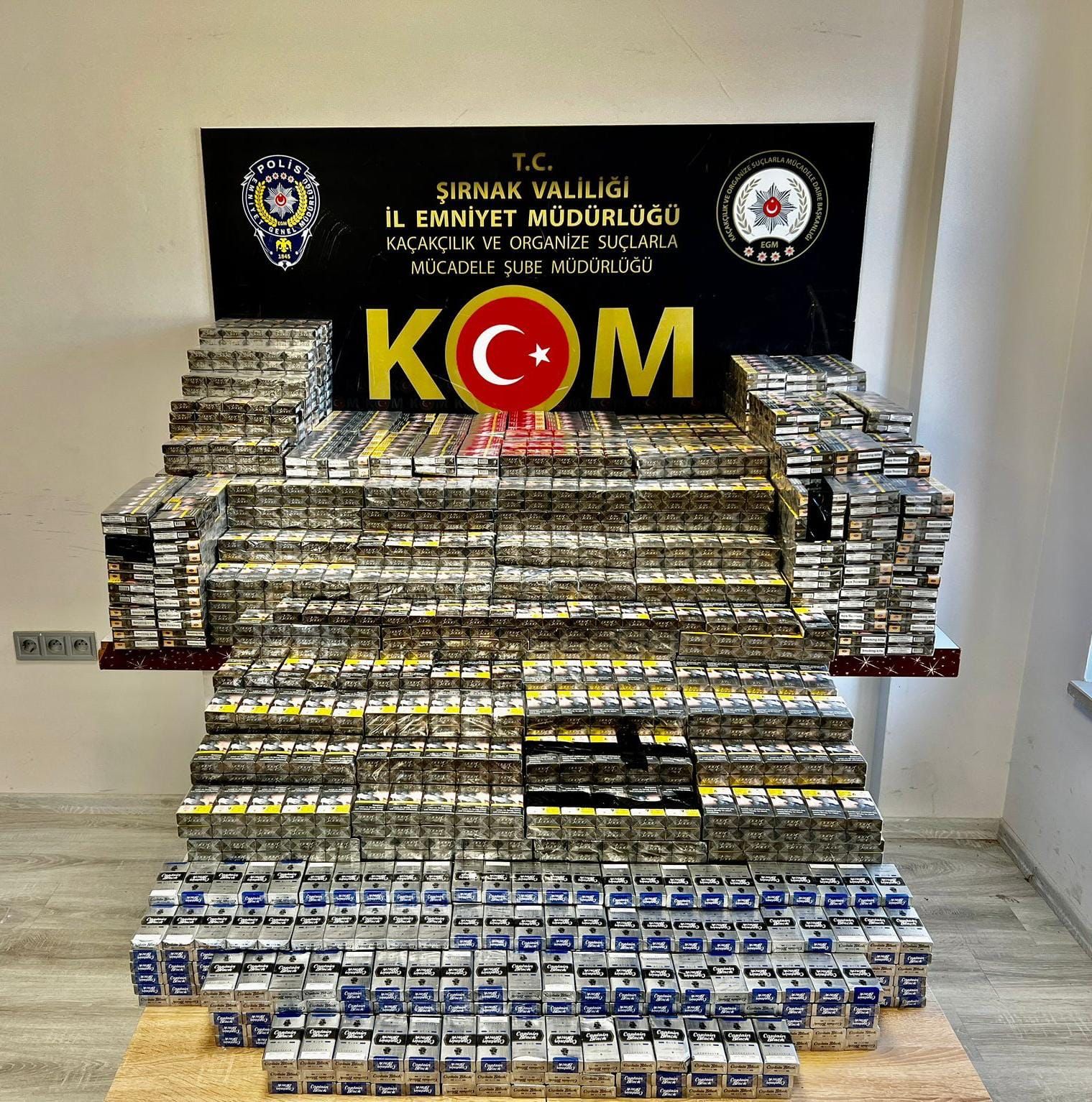 KAÇAKÇILIK OPERASYONLARINDA 55 GÖZALTI