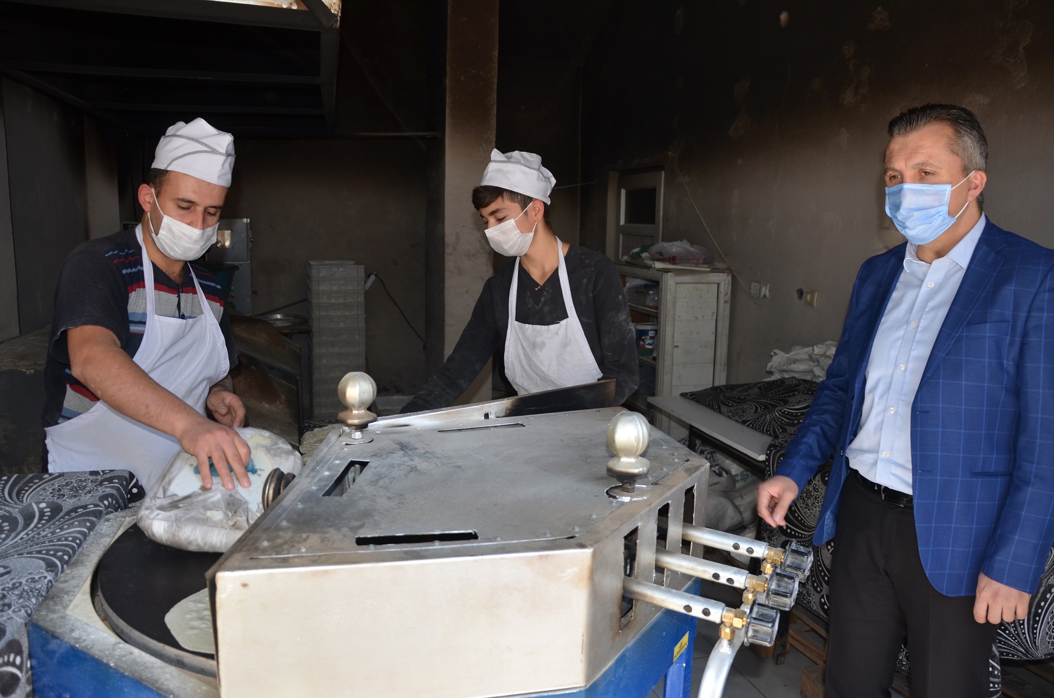 İLÇELERDE COVİD-19 DENETİMLER GERÇEKLEŞTİRİLDİ