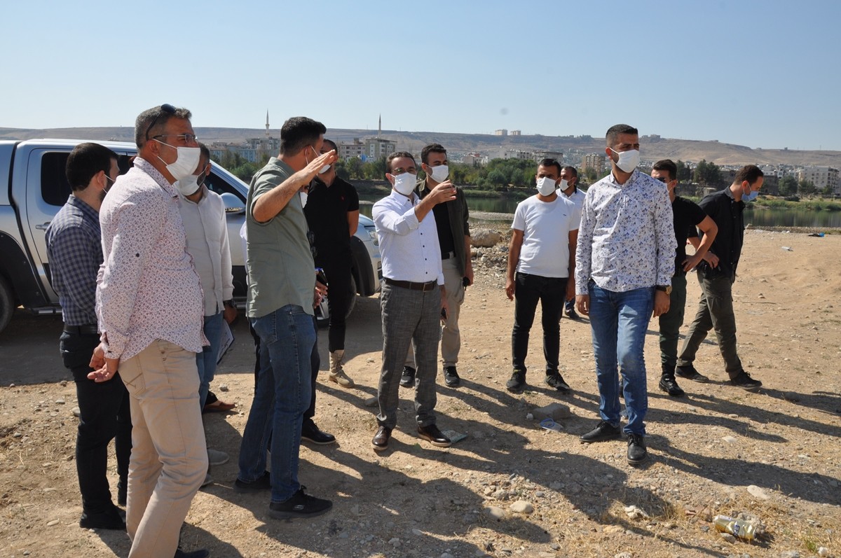 KAYMAKAM SİNANOĞLU YAPIMI SÜREN PROJELERİ İNCELEDİ