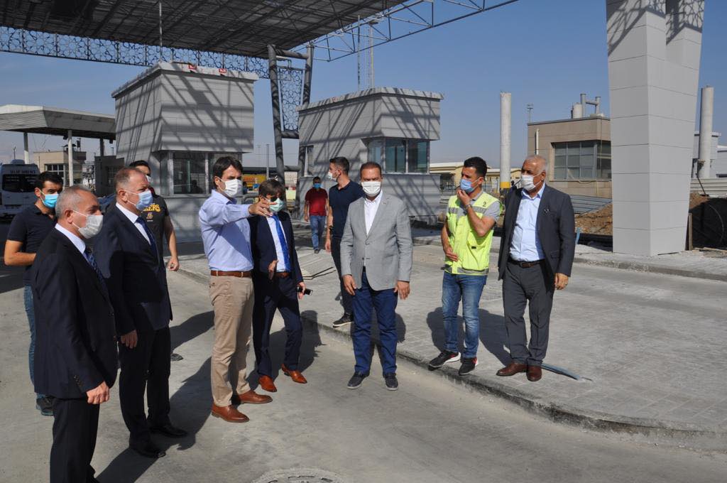 KAYMAKAM KURUCA İBRAHİM HALİL GÜMRÜK KAPISI YETKİLİLERİYLE TOPLANTI YAPTI