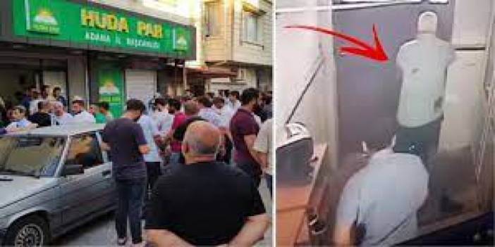 HÜDA PAR Başkanına Yapılan Bıçaklı Saldırının Kamera Görüntüleri Ortaya Çıktı