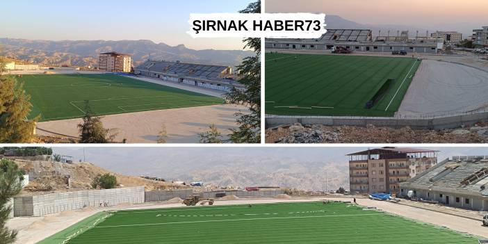 Şırnak Şehir Stadyumu Bitme Aşamasına Geldi!
