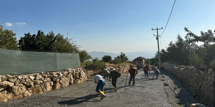 Çakırsöğüt, Kenyapır, Kelaçke, Bülbül, ve Cezaevi Yolunun Yapımı Tüm Hızıyla Devam Ediyor