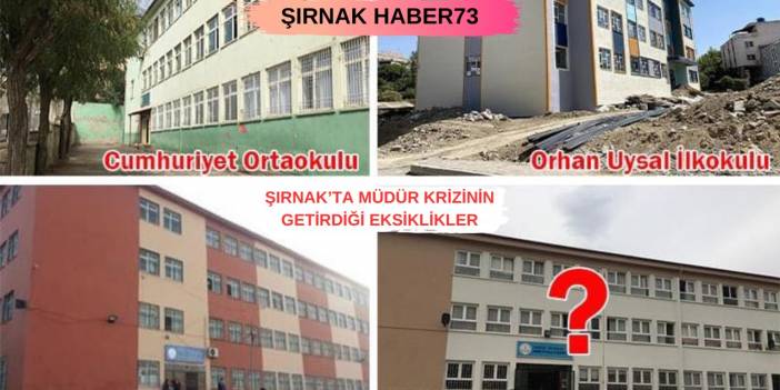Şırnak'ta Öğrenciler Mağdur!
